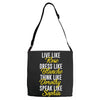be golden Adjustable Strap Totes