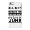all men are created equal june iPhone 7 Case
