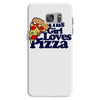 this girl loves pizza Samsung Galaxy S7