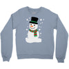 christmas snowman Crewneck Sweatshirt