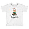 merry cristmas reindeer Toddler T-shirt
