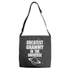 Greatest Grammy In The Universe Adjustable Strap Totes