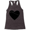 black heart Racerback Tank