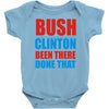 bush clinton large Baby Onesie