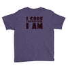i code therefore i am Youth Tee