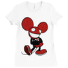 mickey mau5 Ladies Fitted T-Shirt