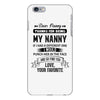Dear Nanny, Love, Your Favorite iPhone 6/6s Plus  Shell Case