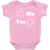 me you facebook Baby Onesie