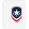 land of the free shield Mousepad