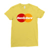 hustle hard Ladies Fitted T-Shirt