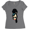 amy winehouse Women's Triblend Scoop T-shirt