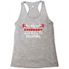 Surely Not Everybody Was Kung Fu Fighting Racerback Tank