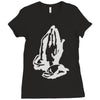 pray Ladies Fitted T-Shirt