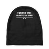 trust me, i'm with the band   musician rockband guitar bass jam tee Baby Beanies
