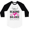Reading Yoga Wine Balance 3/4 Sleeve Shirt