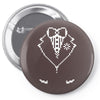 pixel tuxedo Pin-back button