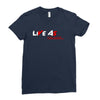 LIVE AS YOU WANT Ladies Fitted T-Shirt
