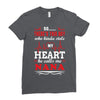 There's This Boy Who Stole My Heart He Calls Me Nana Ladies Fitted T-Shirt