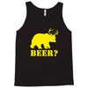 beer t shirt bear plus deer funny tee drinking college humor party shi Tank Top