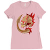 oh no not again Ladies Fitted T-Shirt