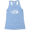 husky face Racerback Tank