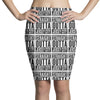 straight outta jersey city Pencil Skirts