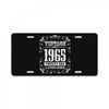 vintage made in 1965 perfectly aged a living legend License Plate
