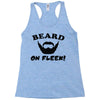 mens beard Racerback Tank