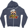 moga's famous bbq Zipper Hoodie