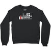 case ih farm center line Crewneck Sweatshirt