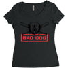 bad dog 5 Women's Triblend Scoop T-shirt