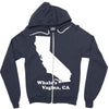 Whale's Vagina CA Zipper Hoodie