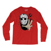 hockey mask halloween Long Sleeve Shirts