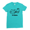 Hi Babe Ladies Fitted T-Shirt