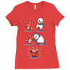red fusion Ladies Fitted T-Shirt