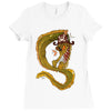 moray pirate captain Ladies Fitted T-Shirt