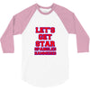 star spangled hammered 3/4 Sleeve Shirt