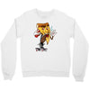 pizza smoking (2) Crewneck Sweatshirt