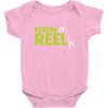 keepin' it reel Baby Bodysuit