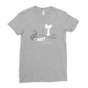 nuke the whales Ladies Fitted T-Shirt