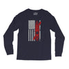 kayak american flag Long Sleeve Shirts