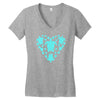 sea turtle sea life Women's V-Neck T-Shirt