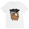 pirates face V-Neck Tee