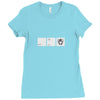 cyberman ctrl alt del Ladies Fitted T-Shirt