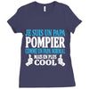 papa pompier Ladies Fitted T-Shirt