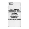 Smartass October Girl iPhone 7 Case
