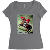 napoleon bonaparte stormtrooper funny retro Women's Triblend Scoop T-shirt