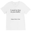 dad balls greeting V-Neck Tee