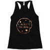 i accept cookies brown Racerback Tank
