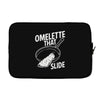omelette that slide Laptop sleeve